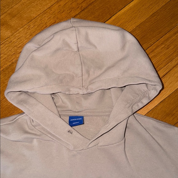 Hot Donuts Beige sweatshirt size men’s large. Outdoors Hoodie Activewear - Picture 3 of 7